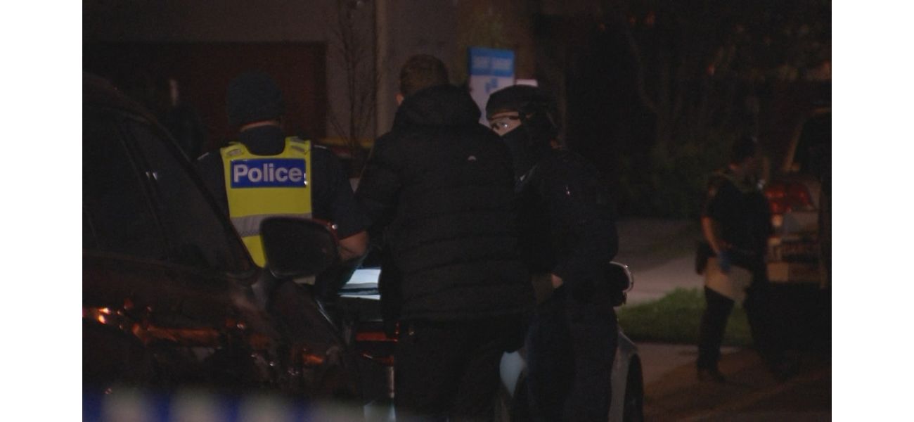 A man has been arrested for a machete attack that left two people seriously injured.