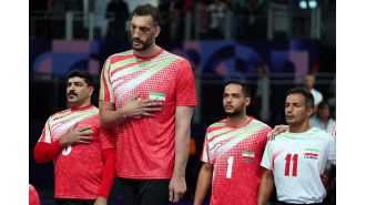 The second tallest man in the world is unable to find a bed in the Paralympic village and has to sleep on the floor.