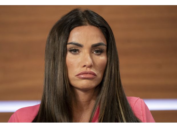 Katie Price scared of death during surgery after eerie warning.