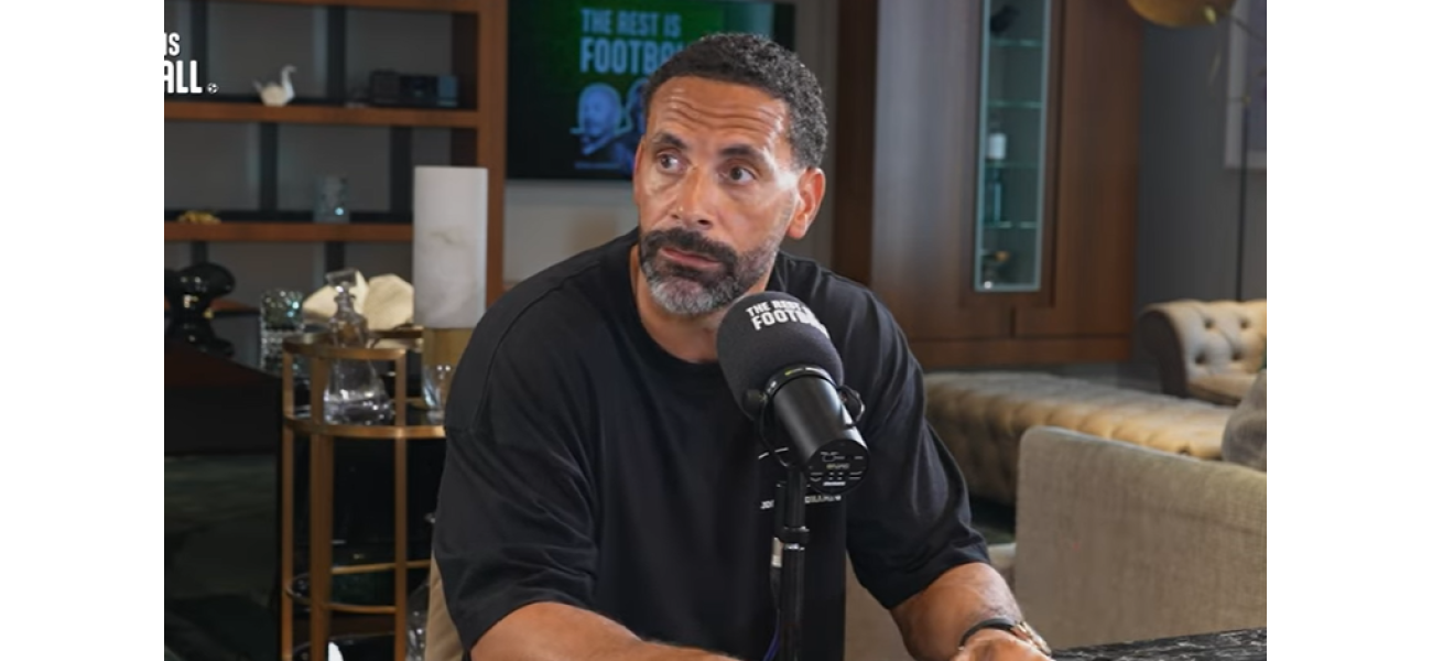 Rio Ferdinand is shocked by Arsenal's transfer news, calling it 