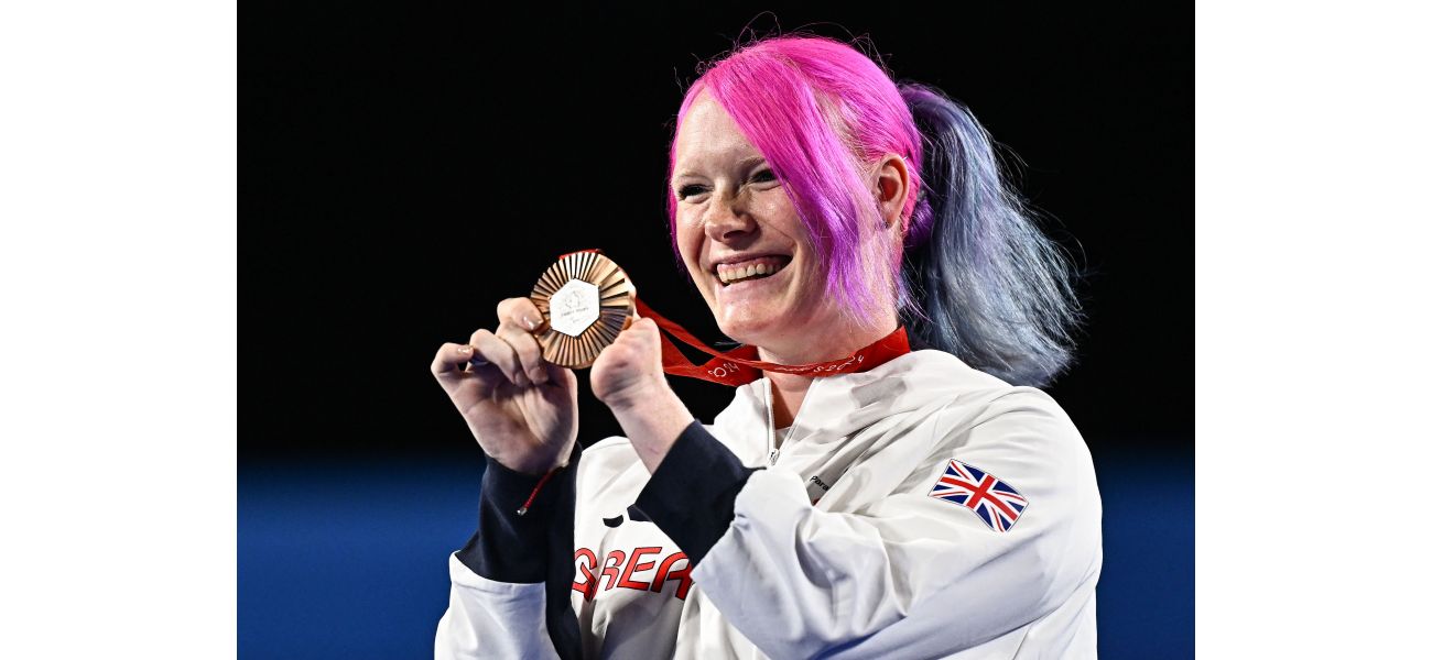 Pregnant Paralympian wins bronze while still seven months along, despite challenges from her baby.