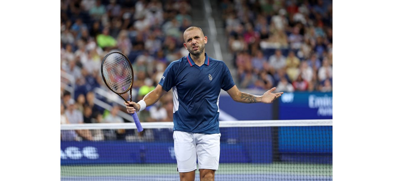Dan Evans plans to have some drinks after his tough US Open defeat and doesn't care what anyone thinks.