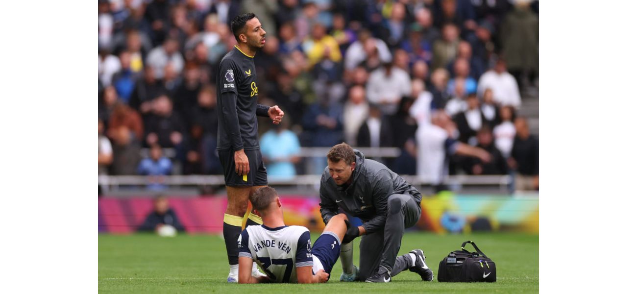 Micky van de Ven is injured and will not play against Newcastle, but there is a possibility he could return for the upcoming Arsenal match.