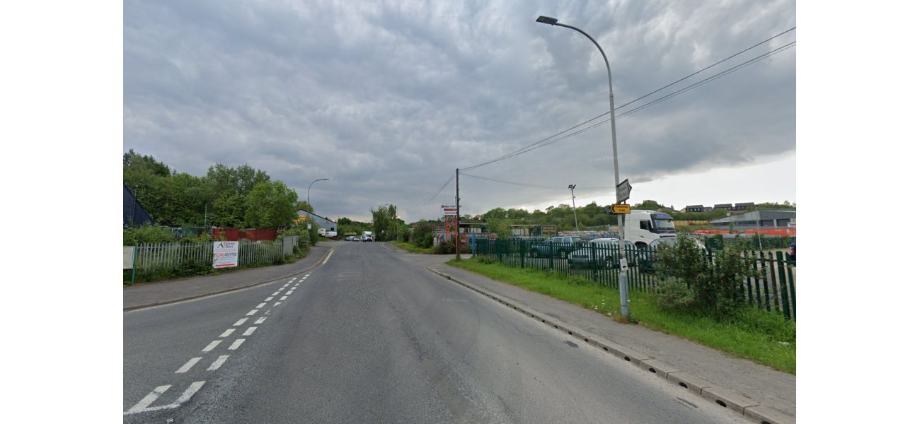 A pilot has passed away following a light aircraft accident in an industrial area.