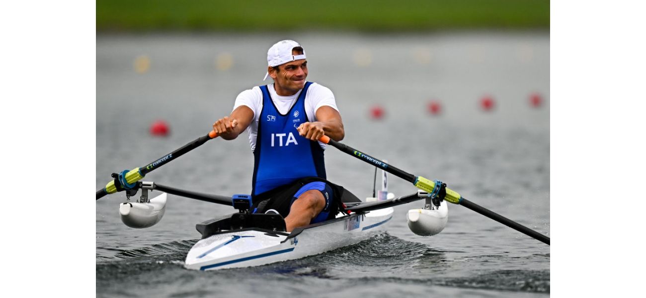 Athlete disqualified from Paralympic event for using prohibited device during competition.