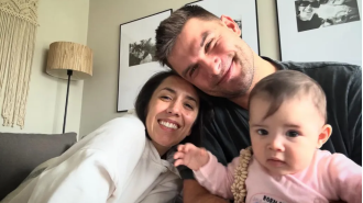 The star of Strictly is worried that their 1-year-old child will face challenges as the show's busy schedule becomes overwhelming.
