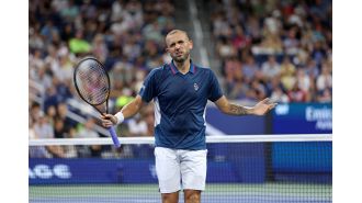 Dan Evans plans to have some drinks after his tough US Open defeat and doesn't care what anyone thinks.