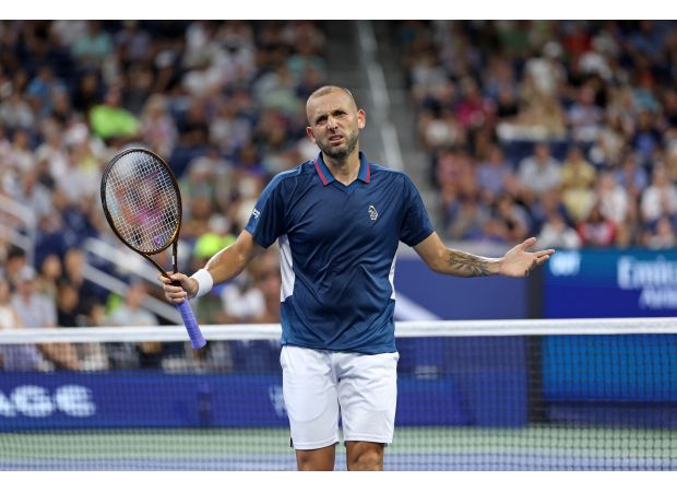 Dan Evans plans to have some drinks after his tough US Open defeat and doesn't care what anyone thinks.