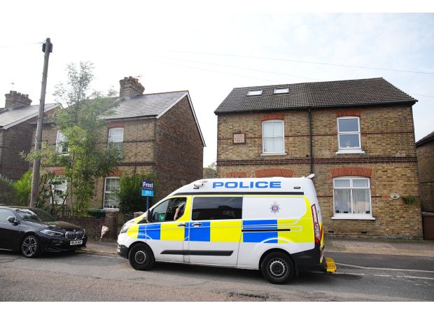 A man and three young children were discovered deceased in Staines and were found to be family members.