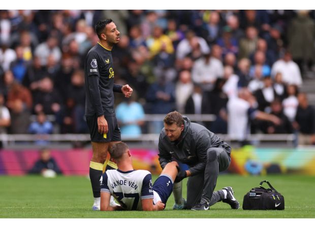 Micky van de Ven is injured and will not play against Newcastle, but there is a possibility he could return for the upcoming Arsenal match.