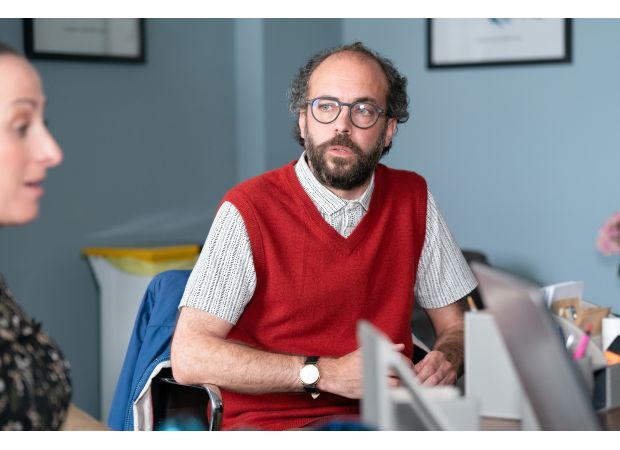 EastEnders character Jonny Freeman, played by actor Reiss, surprises fans with his real-life appearance.