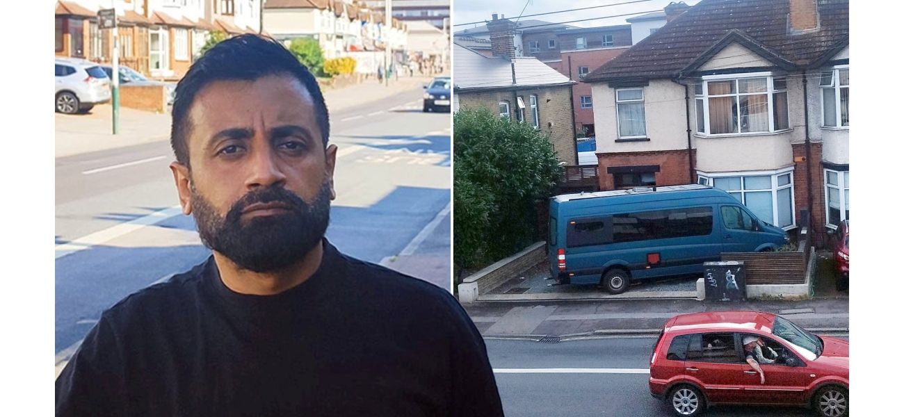 Man gets ticket for parking in own yard, faces fine of £145.