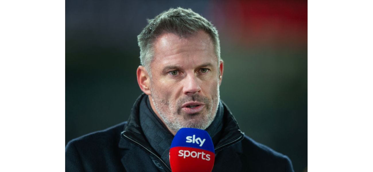 Jamie Carragher criticizes a Liverpool player for being unprofessional following their loss to Manchester United.