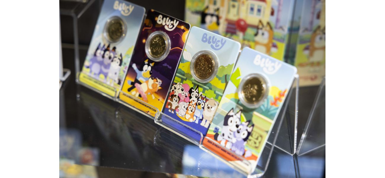 Australia Post now has Bluey coins available for collection in their stores around the country.