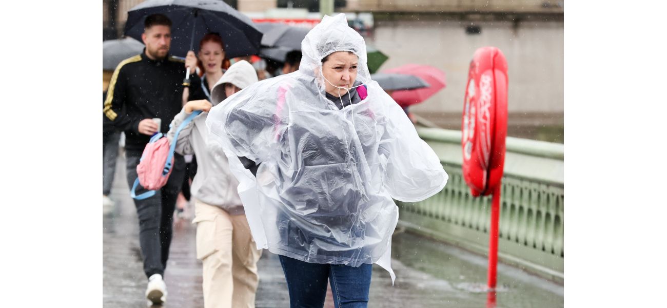 UK on high alert for thunderstorms as students return to school.