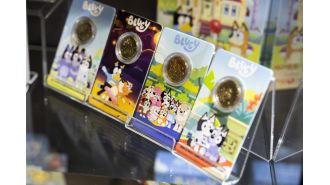 Australia Post now has Bluey coins available for collection in their stores around the country.