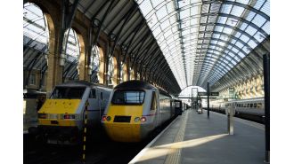 Train delays due to broken rail at Kings Cross station leading to route disruptions