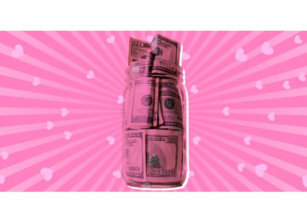 A money jar with honey may save money but could harm relationships.