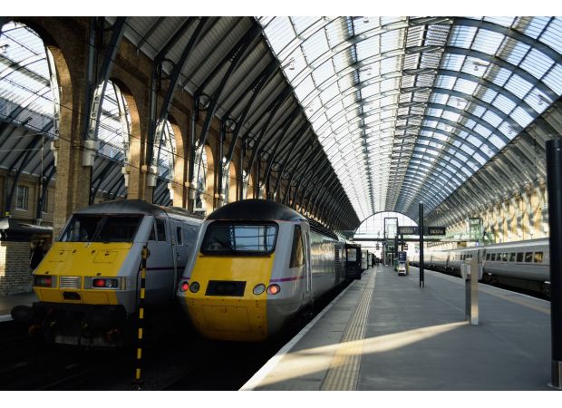 Train delays due to broken rail at Kings Cross station leading to route disruptions