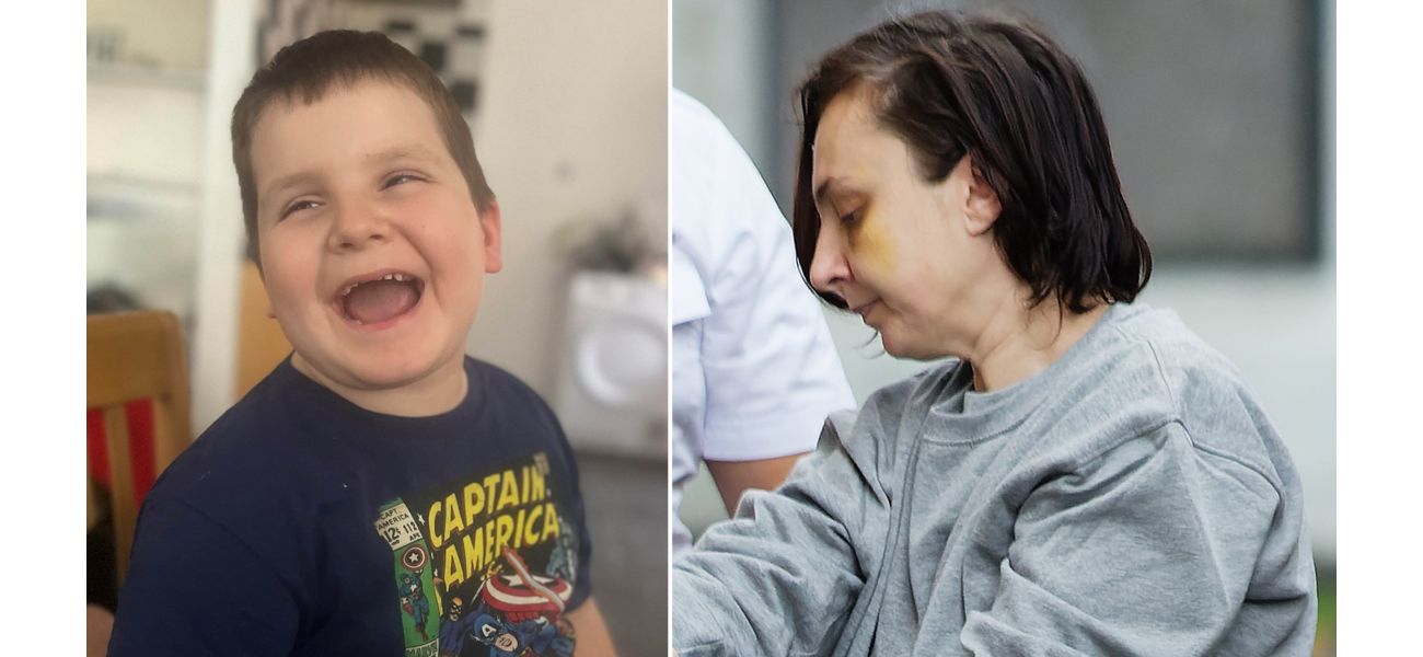 A woman who allegedly killed a 6-year-old boy, described as 