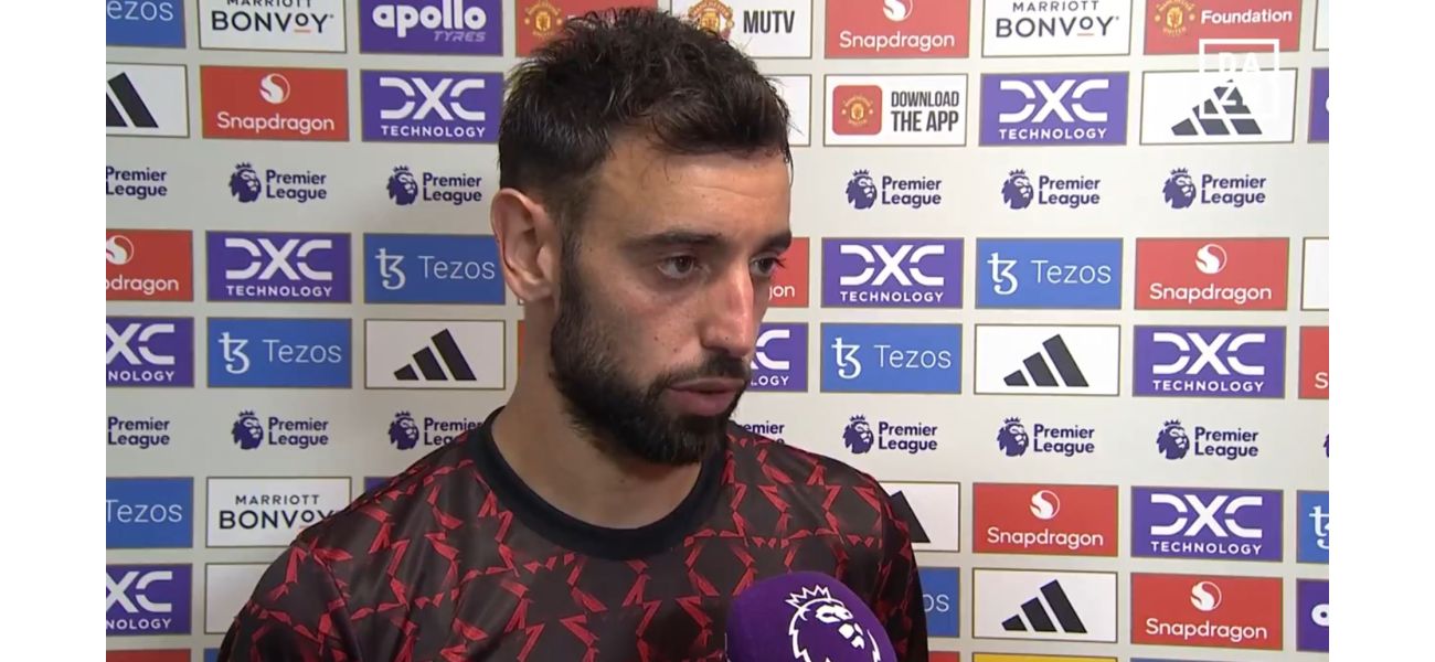 Man Utd's Bruno Fernandes assesses team's chances for Premier League title following defeat against Liverpool.