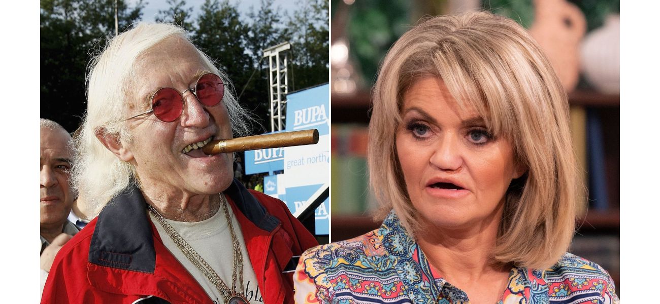 Actress Danniella Westbrook shares unsettling experience with TV personality Jimmy Savile.