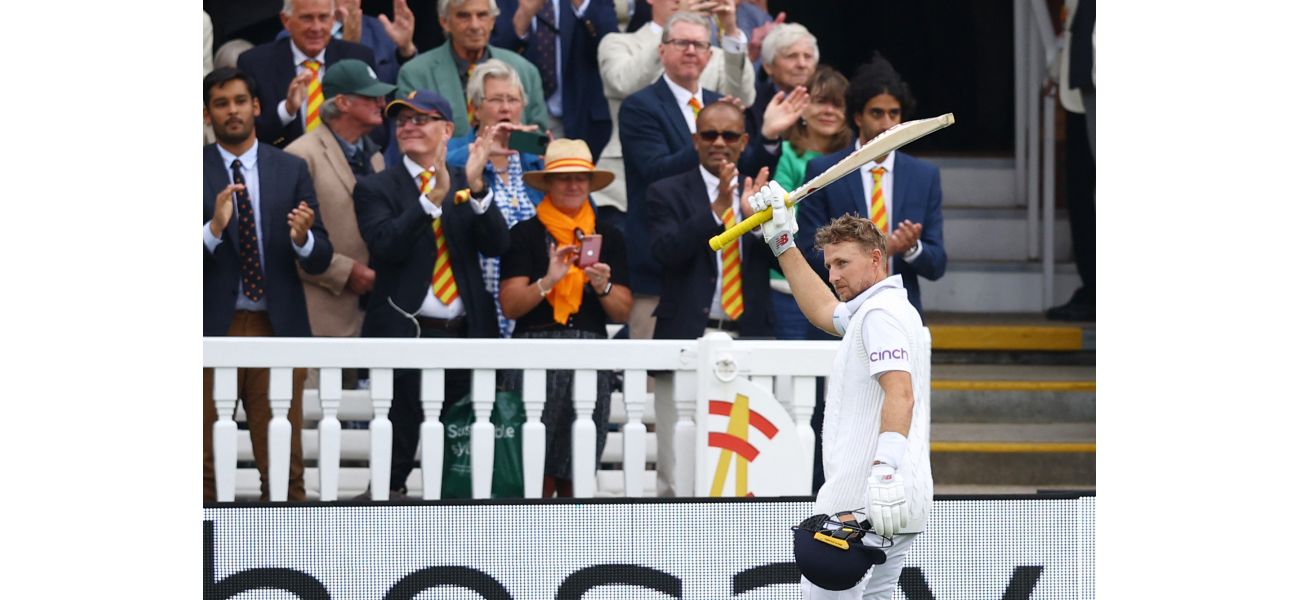 Joe Root's impressive batting skills may lead to him surpassing Sachin Tendulkar's records due to his constant desire for scoring.