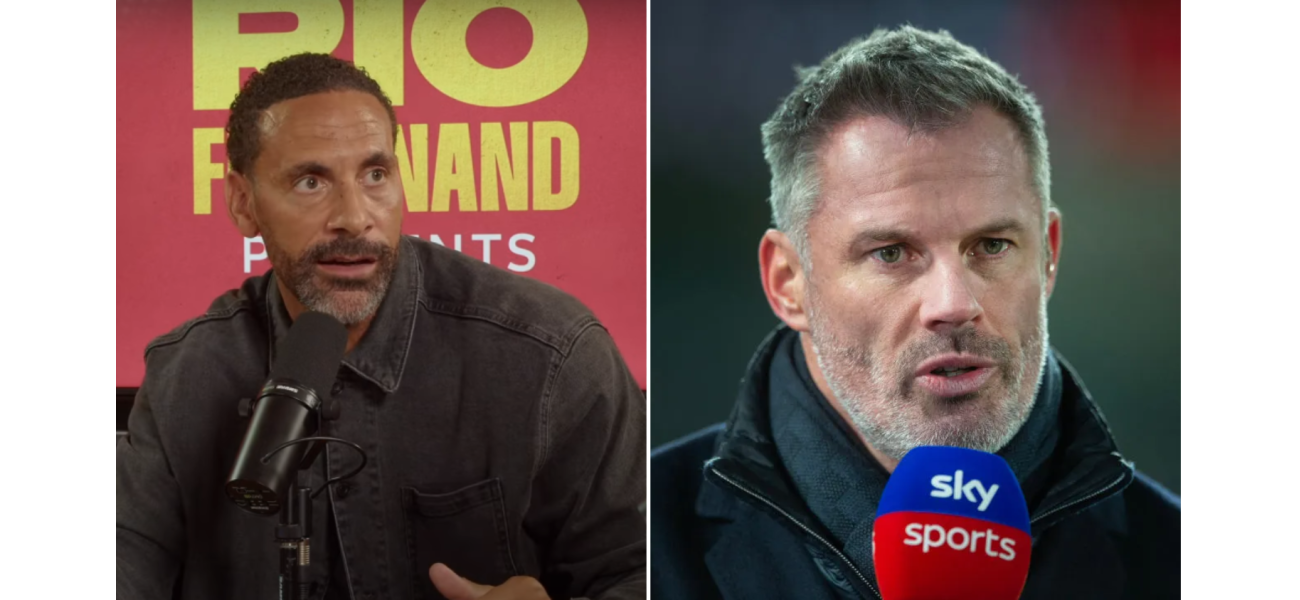 Ferdinand takes jab at Carragher for showing lack of respect towards Man Utd's Casemiro.