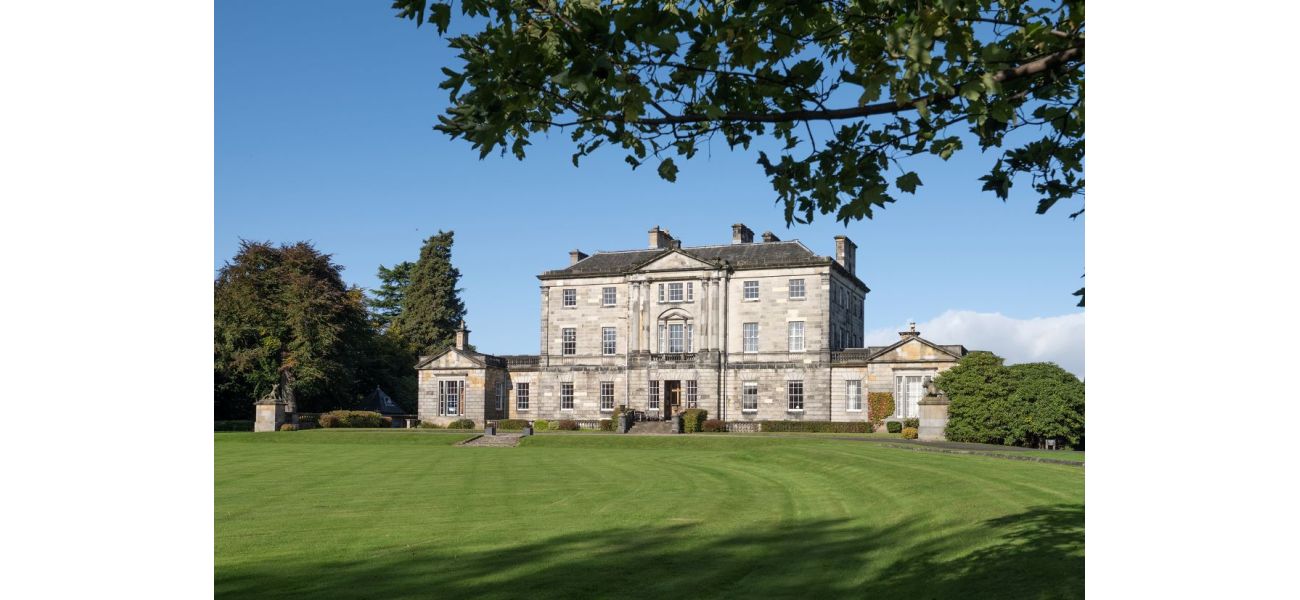 Historic Scottish mansion created by Robert Adam on the market for the first time in over 200 years.
