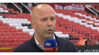 Slot says Liverpool took advantage of a weakness in Manchester United's game.