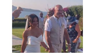 Coronation Street actress Saira Choudry ties the knot after 25 years with her partner.