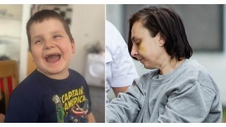 A woman who allegedly killed a 6-year-old boy, described as 