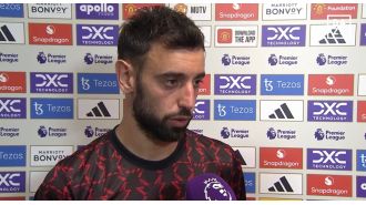 Man Utd's Bruno Fernandes assesses team's chances for Premier League title following defeat against Liverpool.