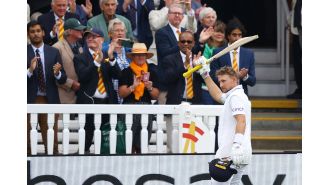 Joe Root's impressive batting skills may lead to him surpassing Sachin Tendulkar's records due to his constant desire for scoring.