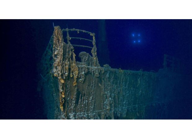 Recent photos reveal the deteriorating state of the iconic Titanic as it continues to decay.