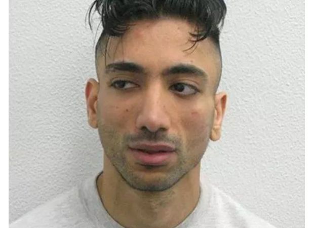 A child abuser caused a big explosion near the O2 Arena in order to film a naked movie scene.