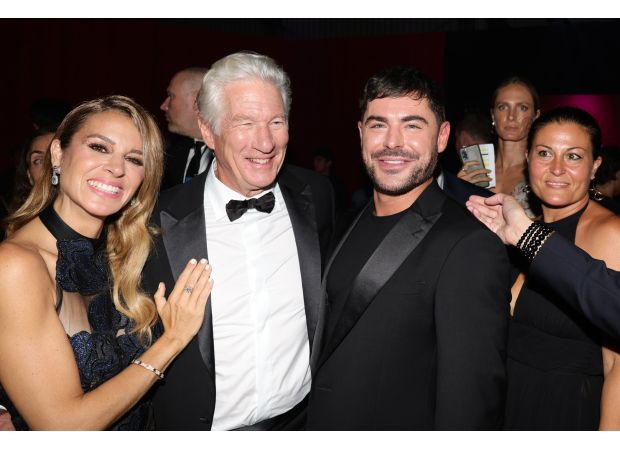 Zac Efron attends first party after hospitalization in Ibiza, looks happy.