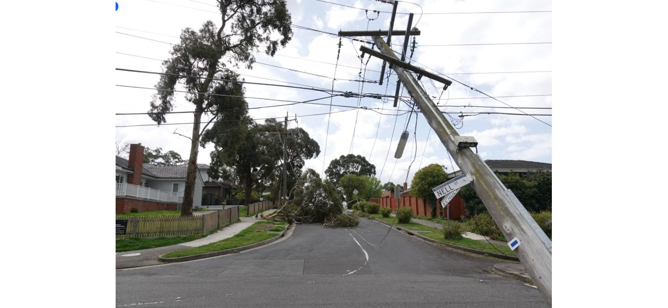 Efforts underway to bring electricity back to 40,000 residents in Victoria following severe weather.