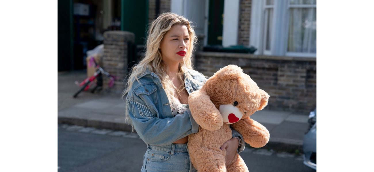 Important EastEnders character finds out she's pregnant, but it's not good news.