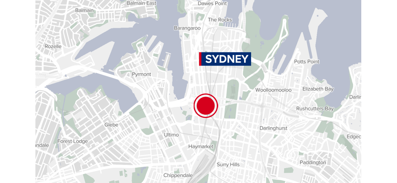 Many people had to leave a Sydney building due to a fire in the trash containers.