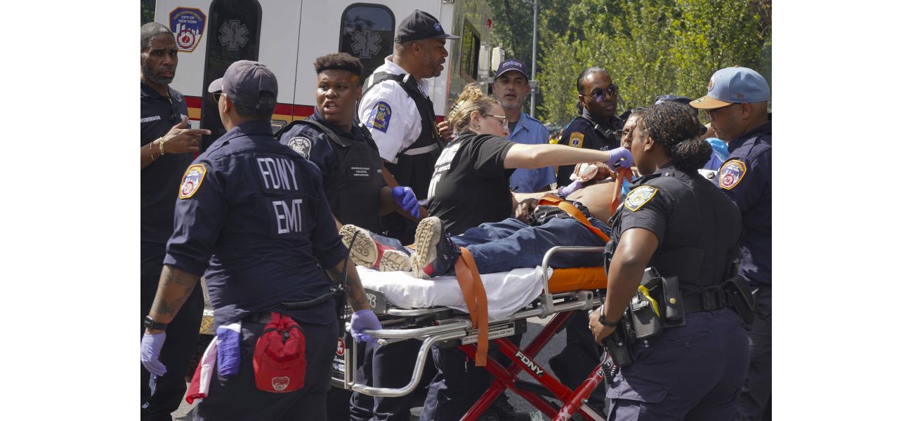 Five individuals injured in shooting at New York parade.