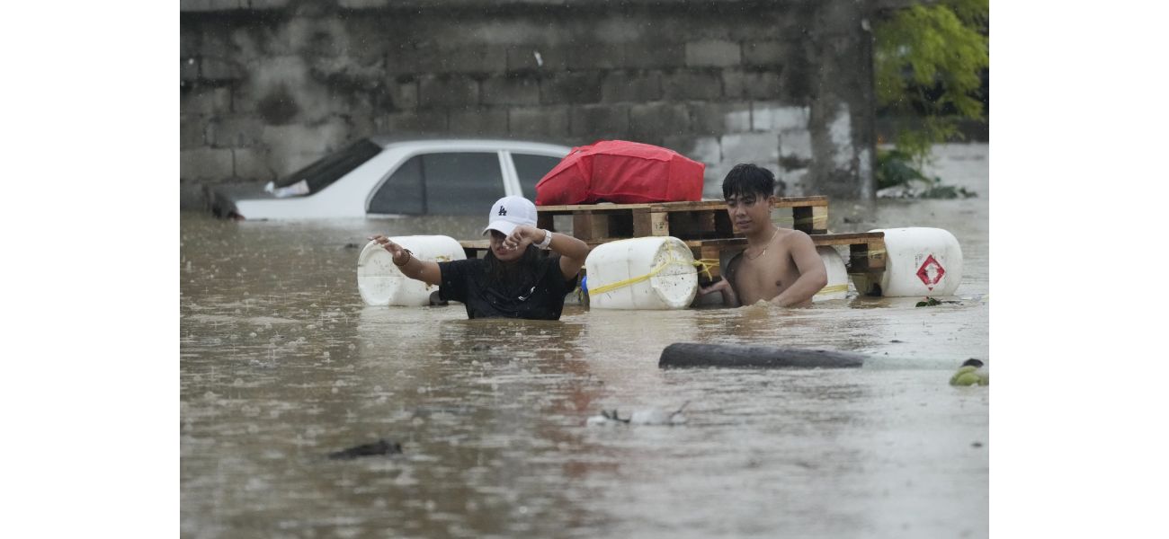 14 people, including a pregnant woman, died in landslides caused by Tropical Storm Yagi.