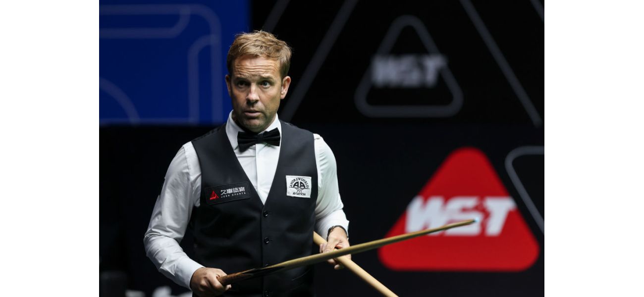 Carter addresses his experience with crowds, draws, and criticism in Saudi Arabia and reflects on his role in the history of snooker.