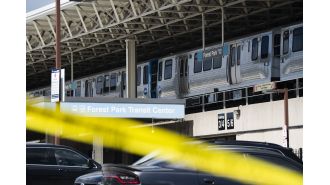 Four people die following a shooting on a train in the US.