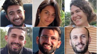 Six people who were held captive in Gaza were killed, and we have information about them.