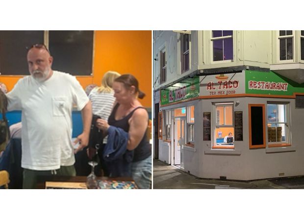 Police are searching for people who left without paying for £9.95 burritos.