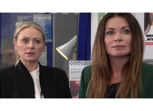 Carla and Lisa's relationship is confirmed on Coronation Street when they are seen together by someone.