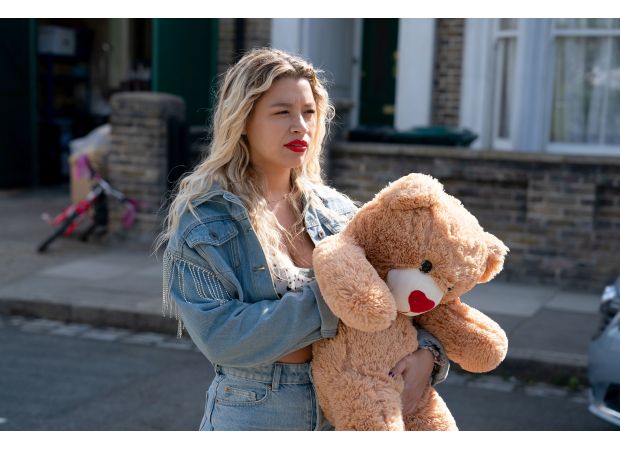 Important EastEnders character finds out she's pregnant, but it's not good news.