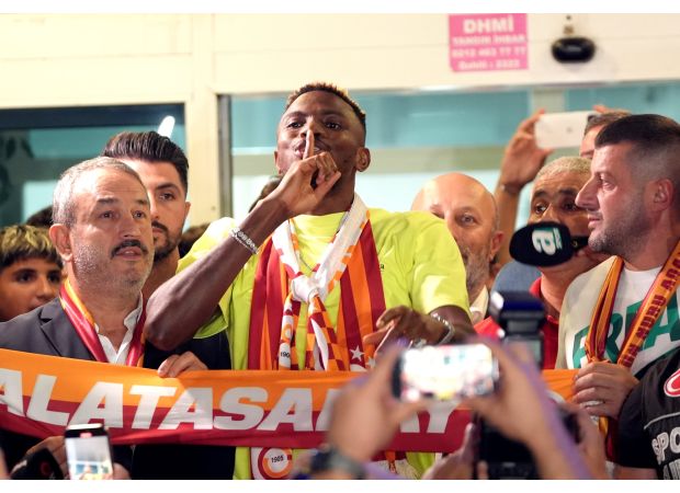 Osimhen wants to join Galatasaray, but only if they agree to let him move to Arsenal or Chelsea in the future.