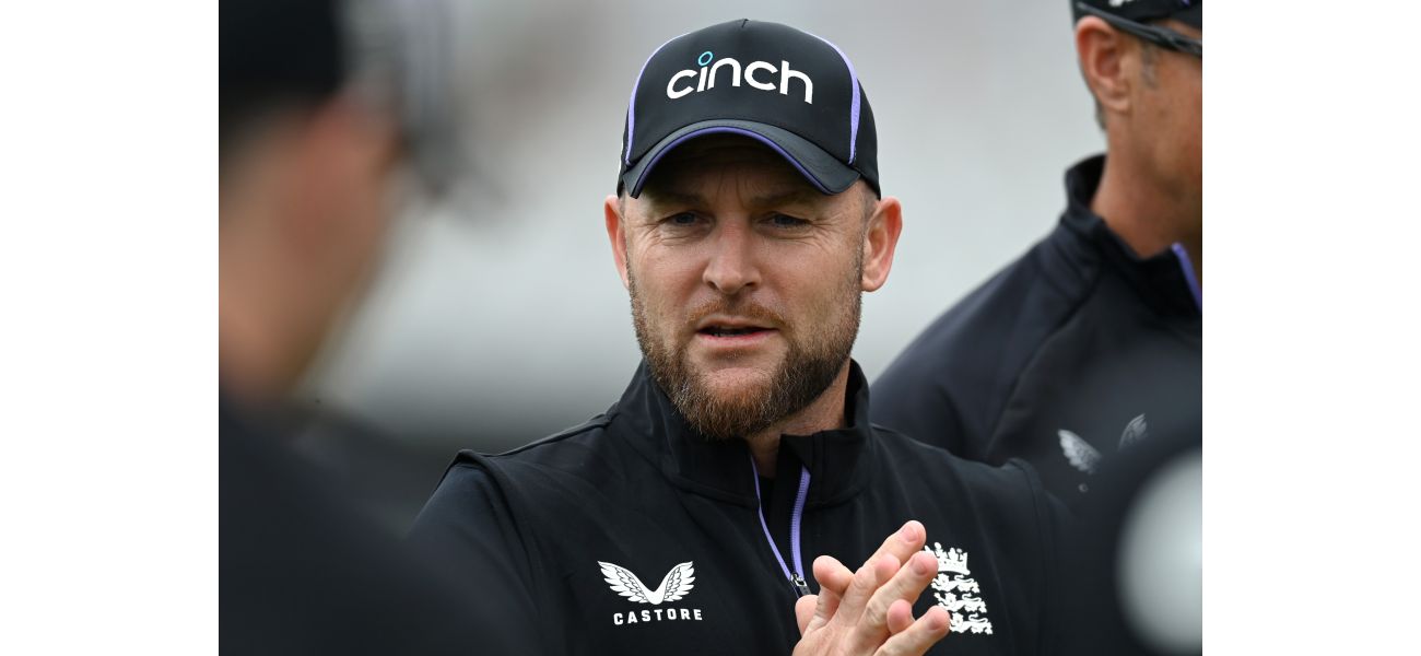 Morgan chooses McCullum as England's white-ball coach.